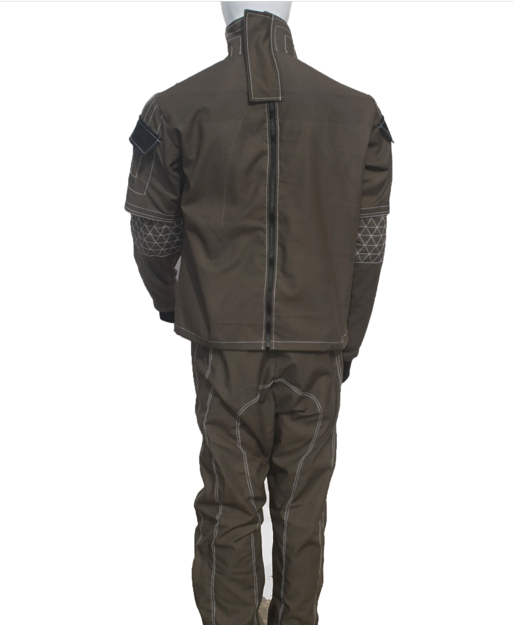 Mandalorian Star War Custom Flight Suit Cosplay Bounty Hunter Outfit 3 Piece Vest Suit