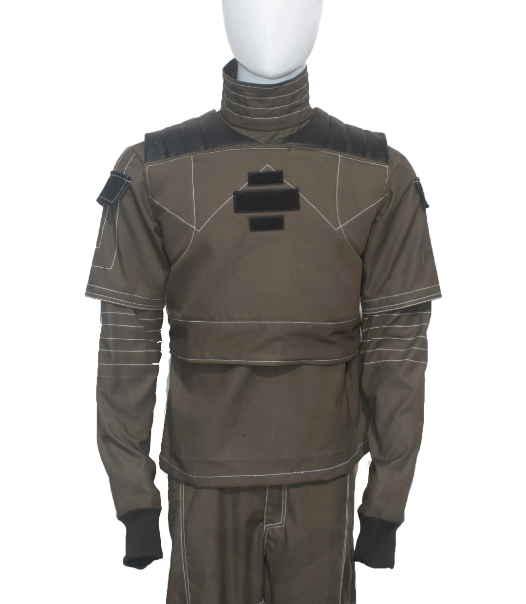 Mandalorian Star War Custom Flight Suit Cosplay Bounty Hunter Outfit 3 Piece Vest Suit
