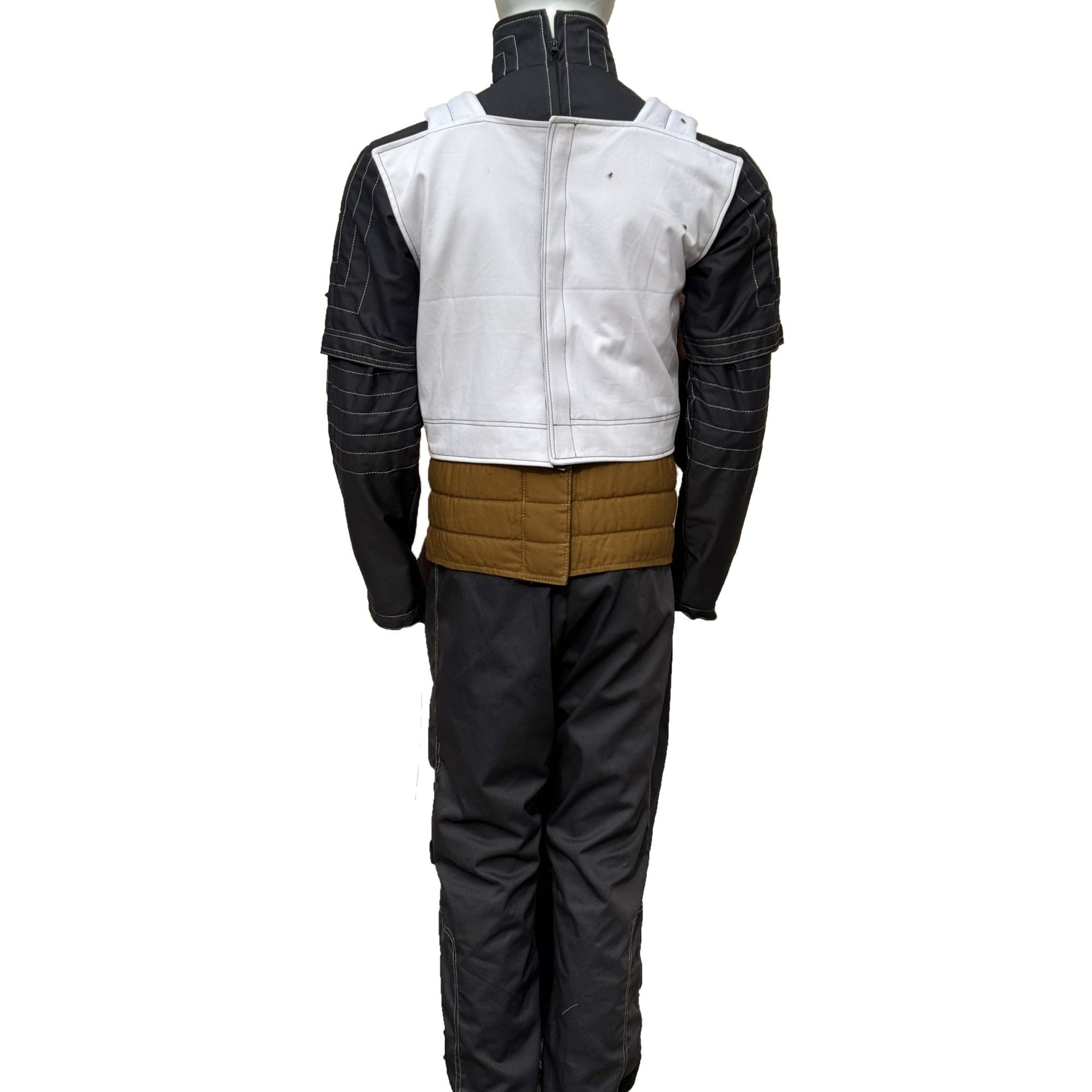 Inspired by Mandalorian Star Wars Bounty Hunter Outfit 3 Piece Flight Suit with Cummerbund